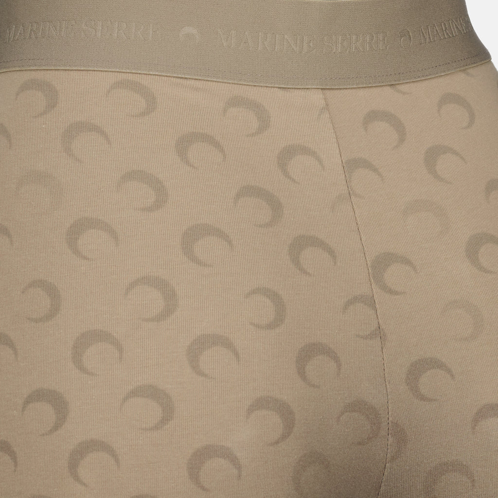 Shorts Shorts da ciclismo Moon in jersey marrone Marine Serre Marron Femme