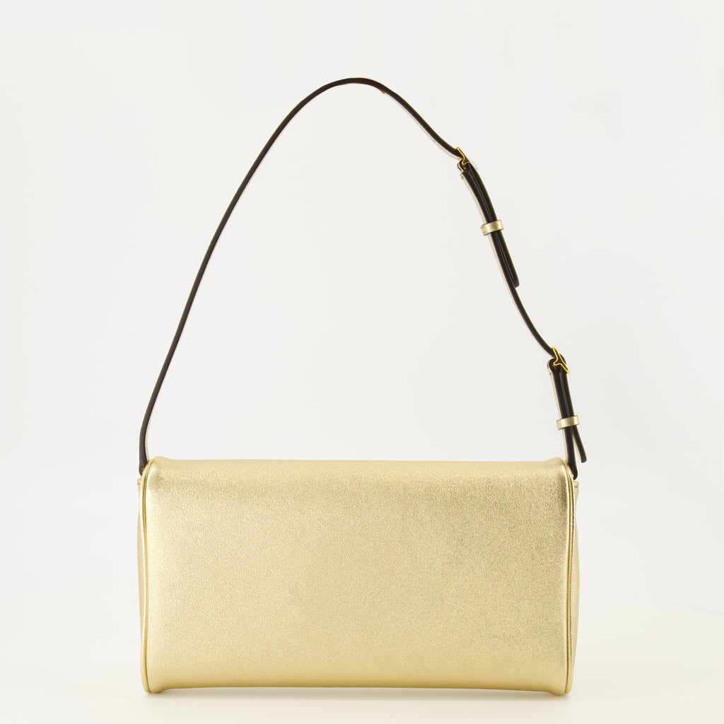 Sacs à main et épaule DeVain Bag in Gold Lamé Nappa Leather Valentino Garavani Doré Femme