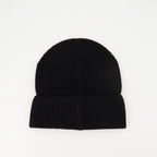 Chapéus, bonés e gorros Gorro de Malha Preto Moncler Preto Homme
