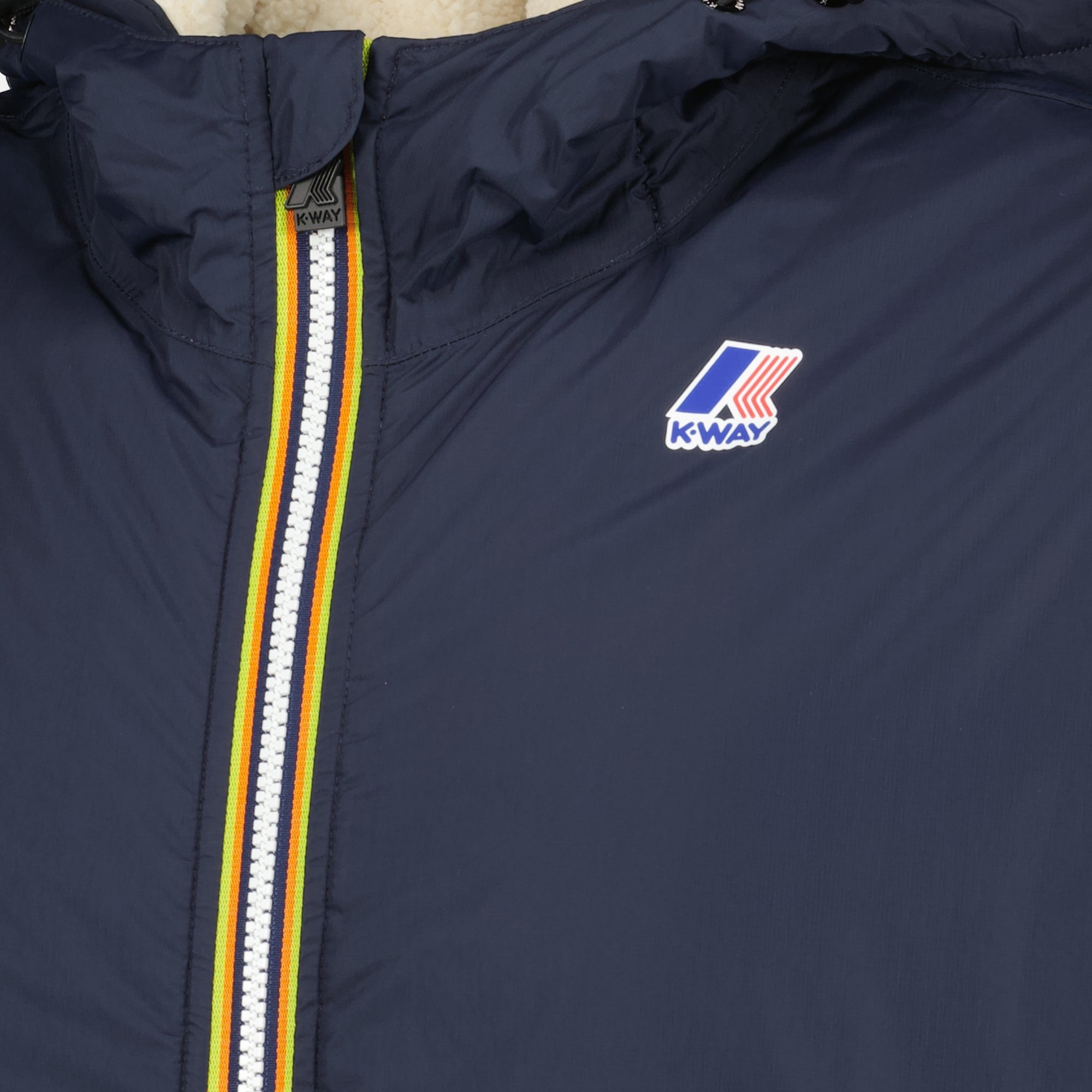 K-Way의 유니섹스용 파카 Le Vrai 4.0 Eiffel Orsetto 이미지 - 2025 가을-겨울 시즌 - 상세뷰_1