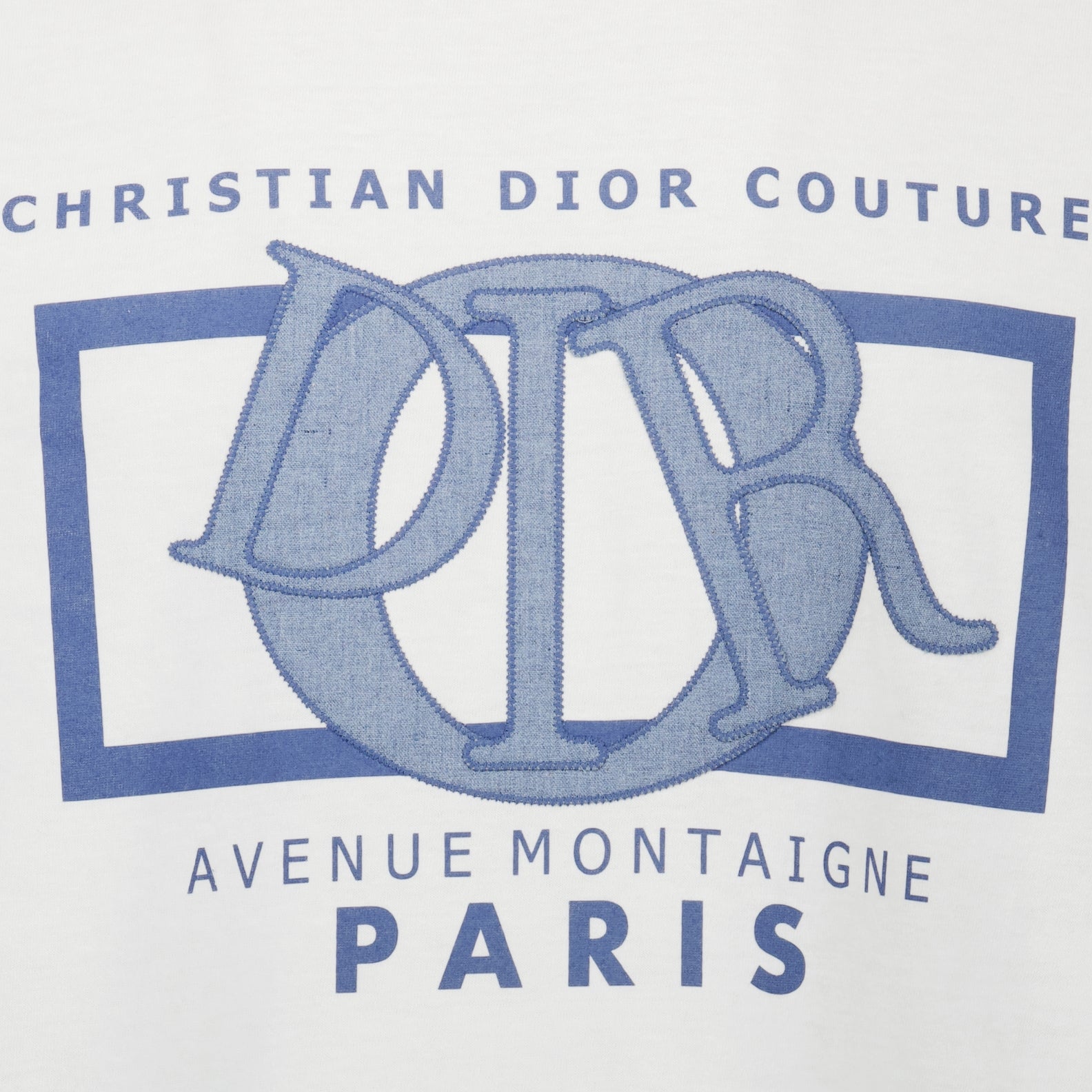 T-shirts T-shirt Dior Charm Dior Blanc Homme