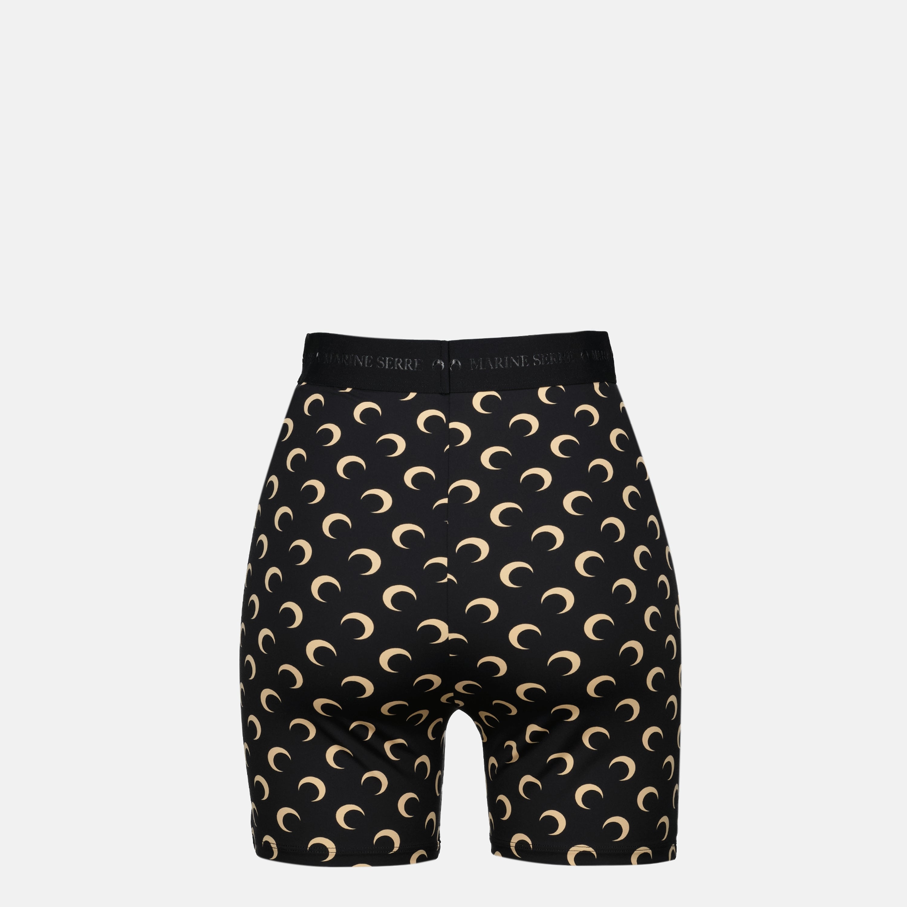 Shorts Short cycliste Jersey Moon Marine Serre Noir Femme