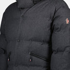 Coats Krun Down Jacket Moncler Grenoble Gray Homme