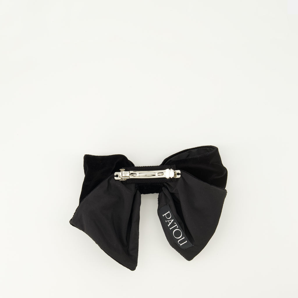 Image of the Patou brand Bow Barrette for Women - Autumn-Winter Season 2025 - Back View