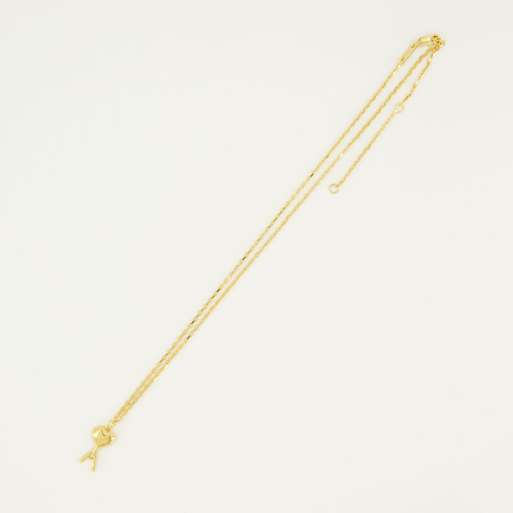 Image de l'article Collier AMI de coeur doré de la marque Ami PARIS pour Unisex - Saison Printemps-Été 2026 - Vue détaillée_2