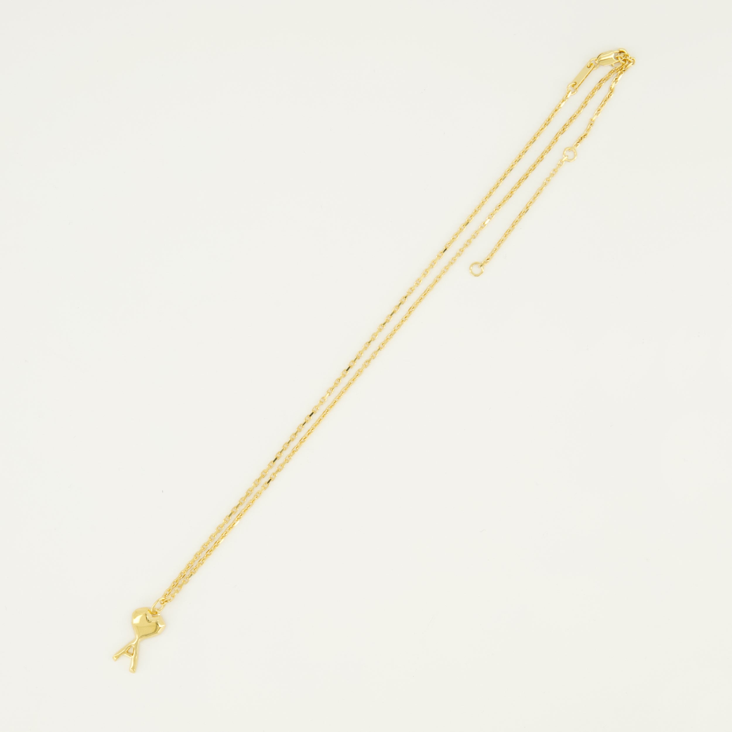 Image de l'article Collier AMI de coeur doré de la marque Ami PARIS pour Unisex - Saison Printemps-Été 2026 - Vue détaillée_2