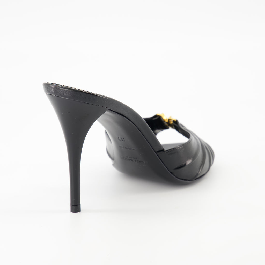 Open shoes Babylone Heeled Sandals Saint Laurent Black Women