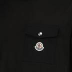 T-shirts Logo Pocket T-Shirt Moncler Black Homme