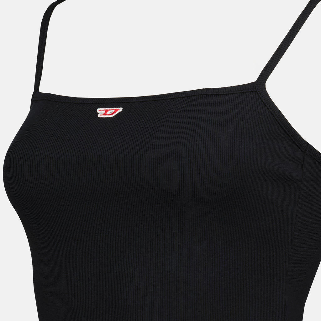 Tops T-Hop-D Tank Top Diesel Negro Femme