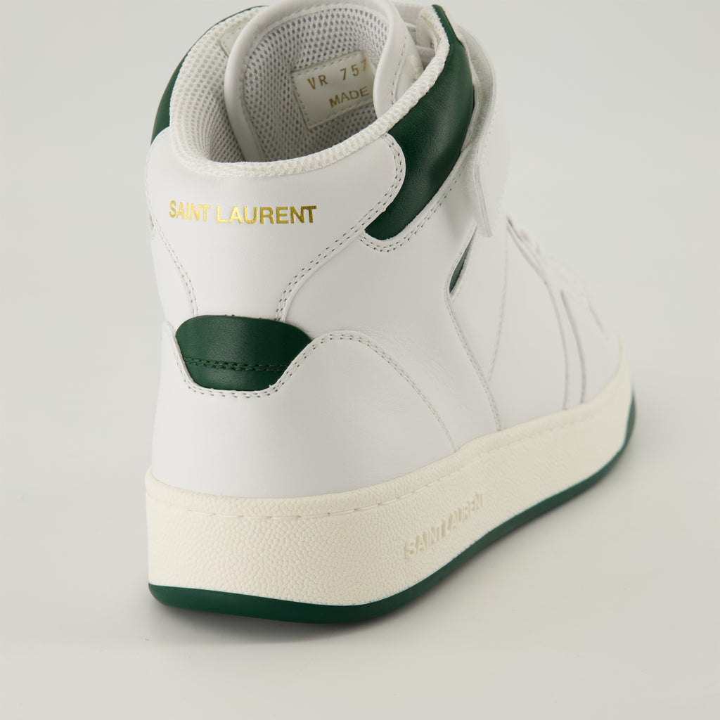 Sneakers Lax High-Top Sneakers Saint Laurent White Homme