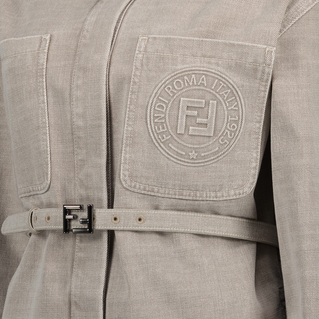 Giacche Giacca Go-To Fendi Grigio Femme