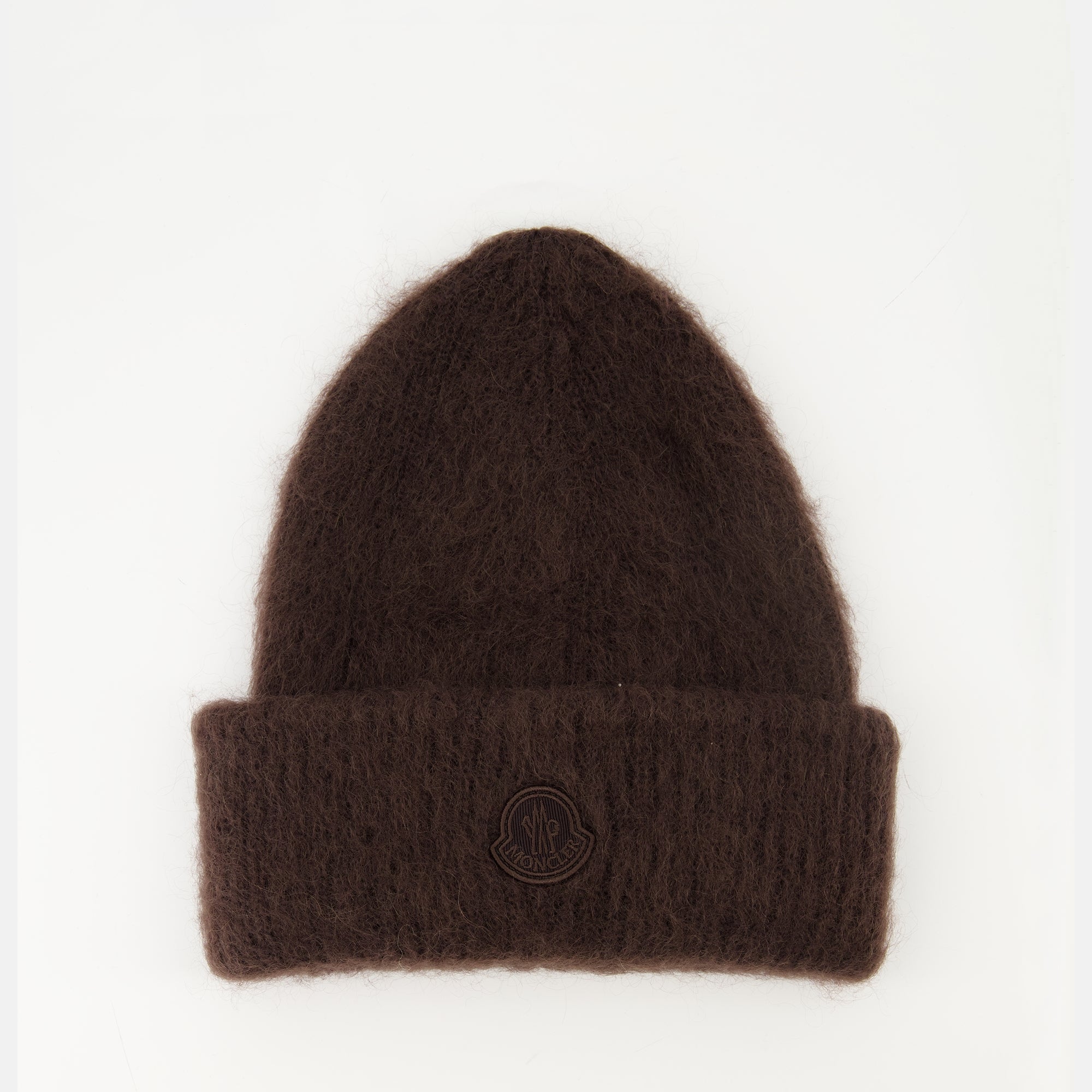 Chapeaux, casquettes et bonnets 울과 모헤어 비니 Moncler Marron Femme