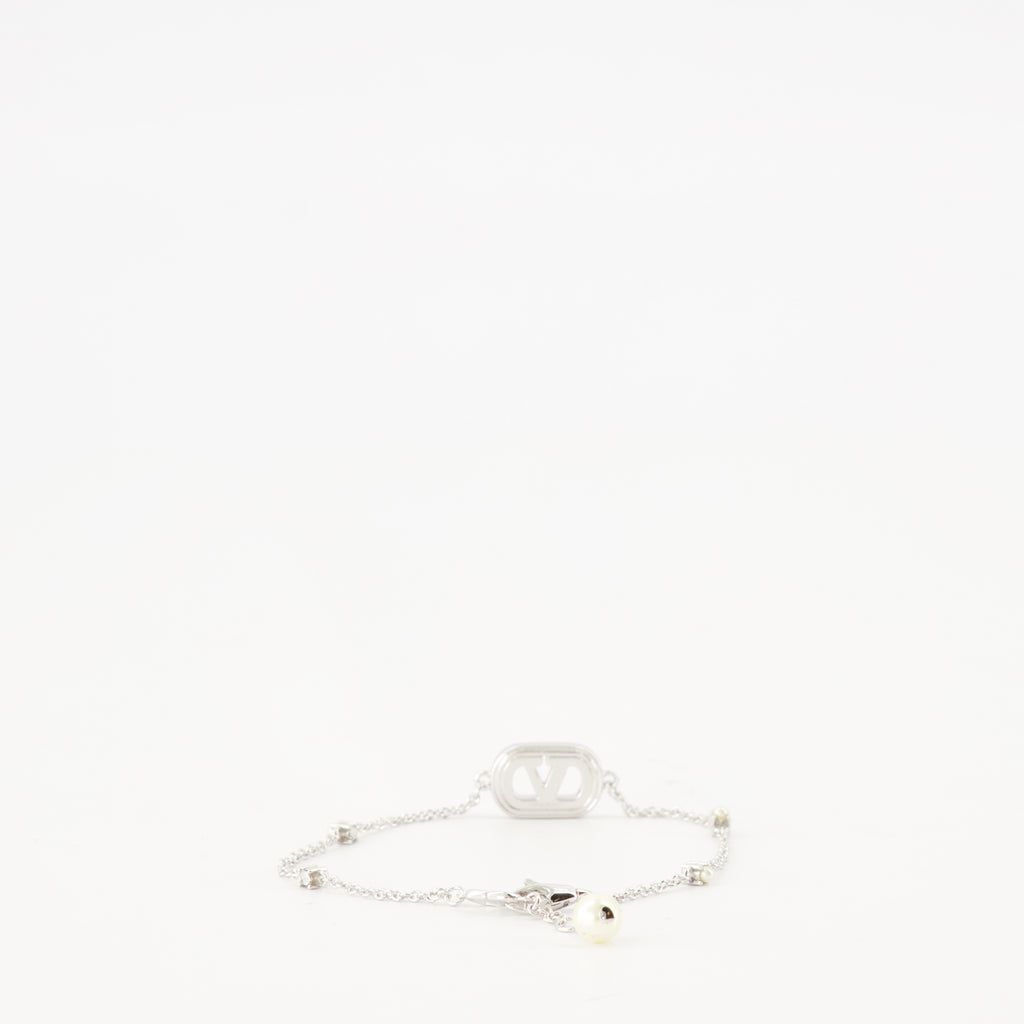 Bijoux Bracciale VLogo Valentino Garavani Argenté Femme