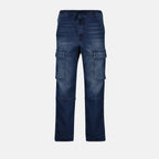 Hosen Cargo Jeans 2050 D-KRooley Diesel Blau Homme
