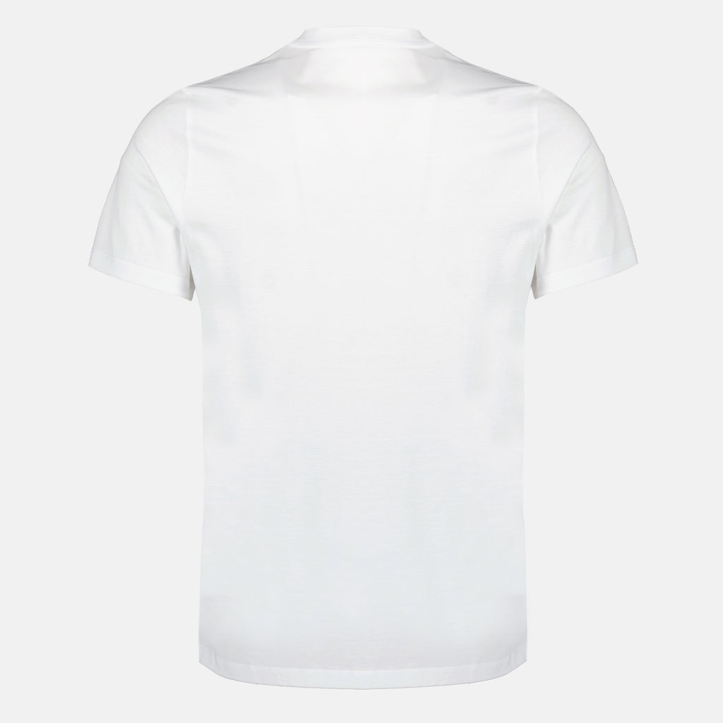 T-shirts Weißes Logo T-Shirt Moncler Blanc Homme