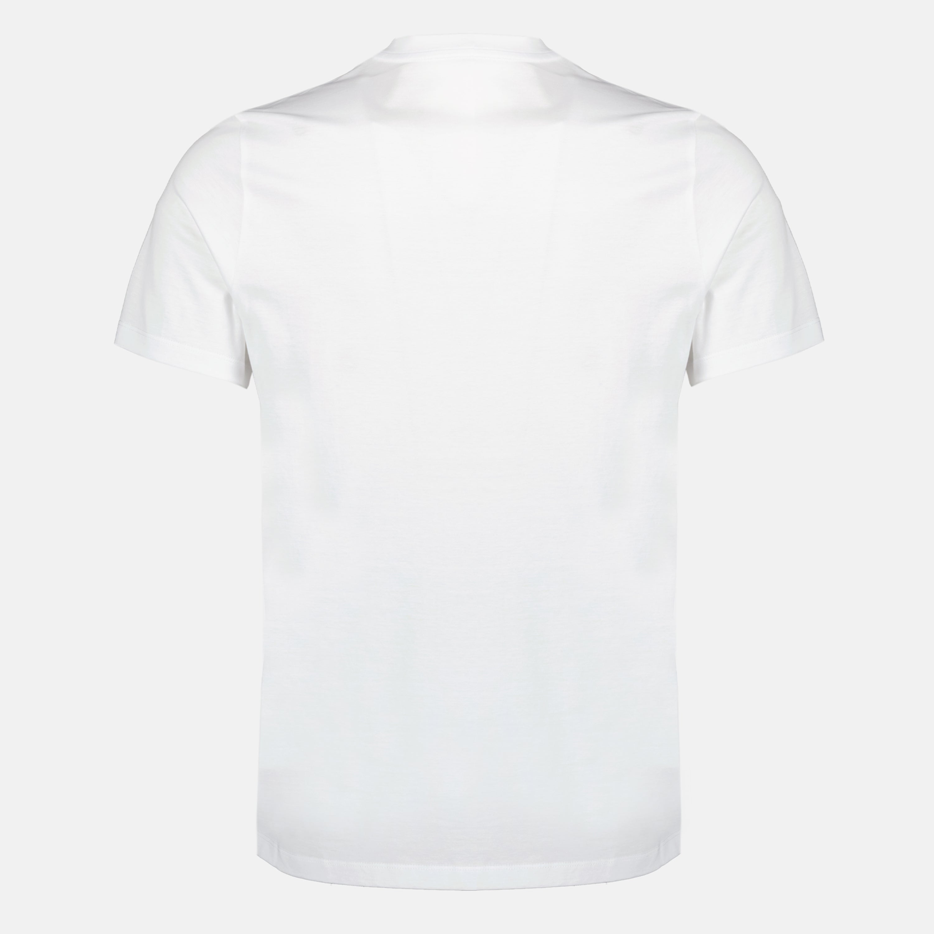 T-shirts Weißes Logo T-Shirt Moncler Blanc Homme