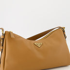 Handbags and shoulder bags Aimee Leather Bag Prada Brown Femme