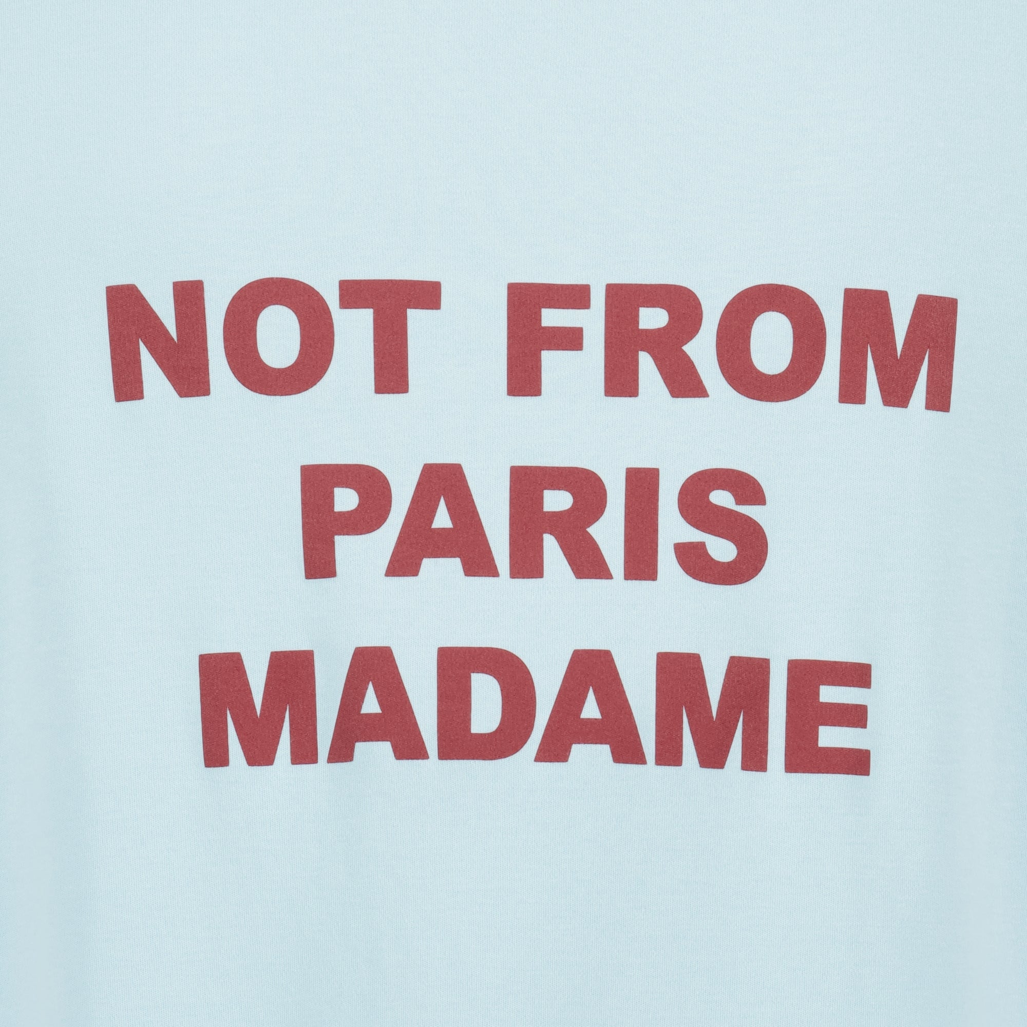 T-shirts T-shirt Slogan Slogan Drole De Monsieur Bleu Homme
