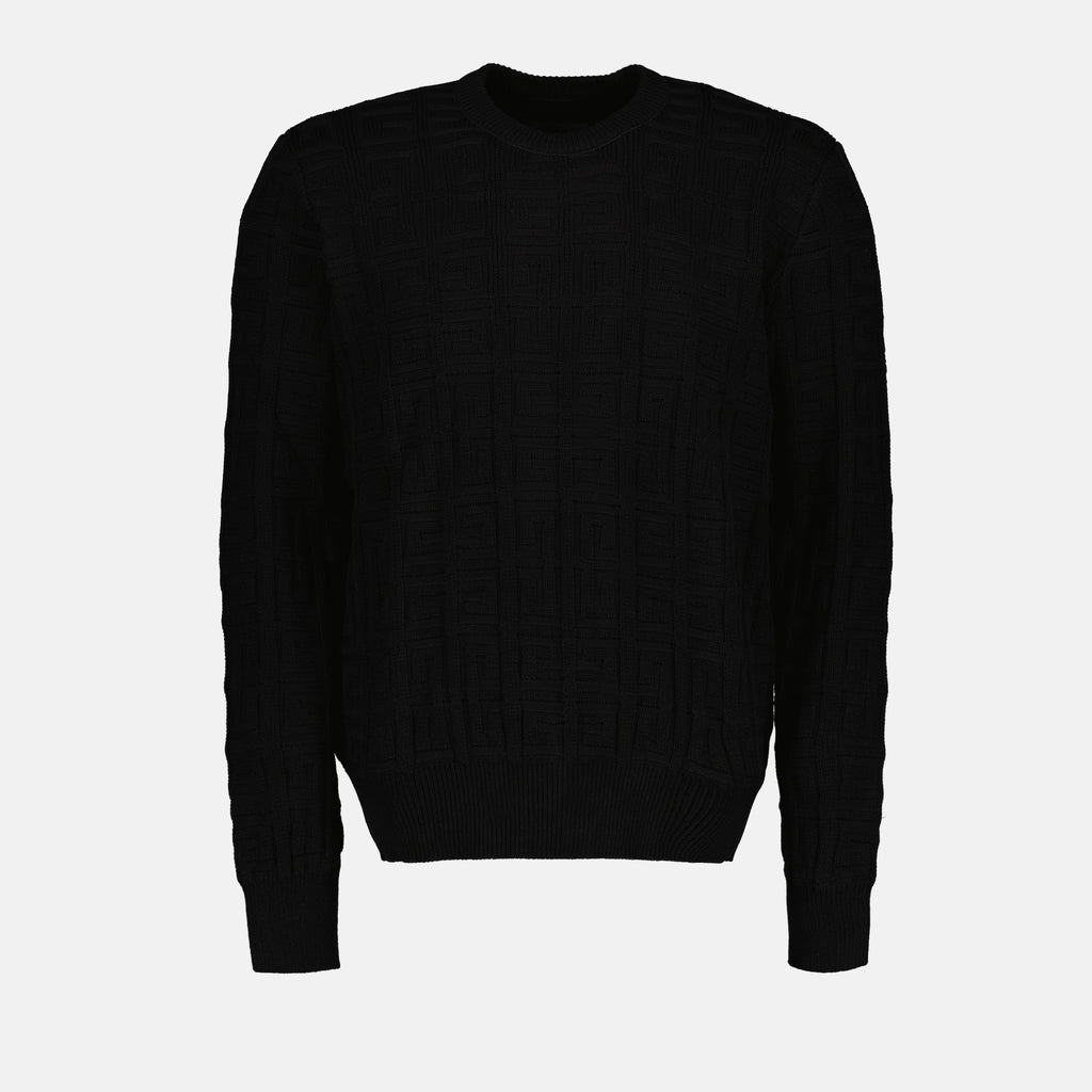 Strickwaren 4G Pullover Givenchy Schwarz Homme