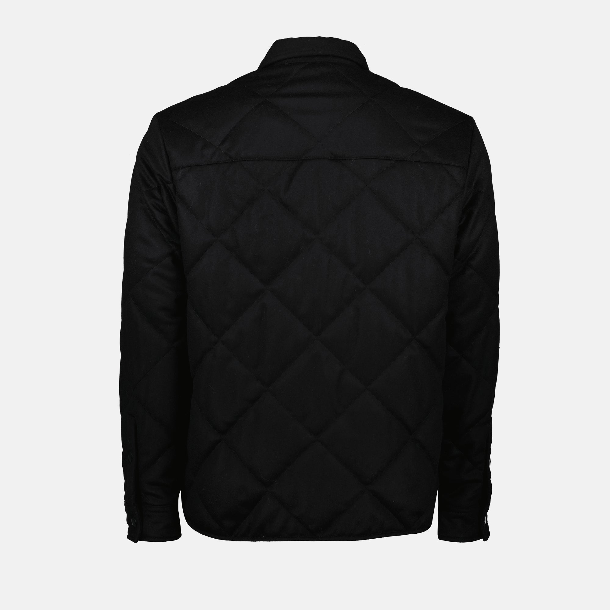 Image of the Prada Men's Wool Jacket - Autumn-Winter 2025 - Detailed View 2