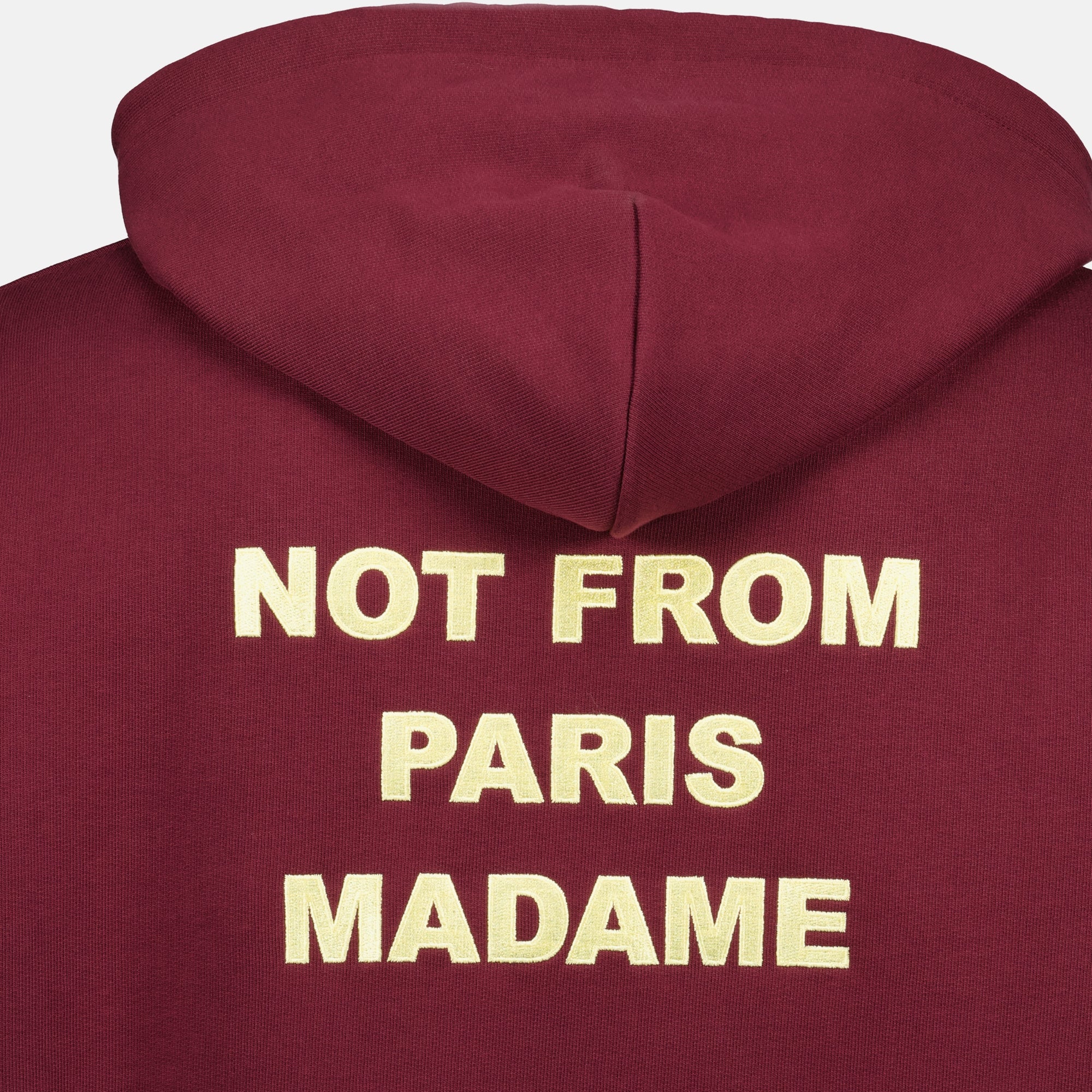 Image de l'article Sweat à capuche Slogan de la marque Drole De Monsieur pour Homme - Saison Automne-Hiver 2025 - Vue détaillée_2