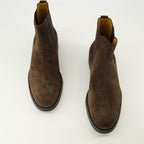 Imagen de las botas Chelsea de Tod's para hombre - Temporada Otoño-Invierno 2025 - Vista superior de la pareja de zapatos