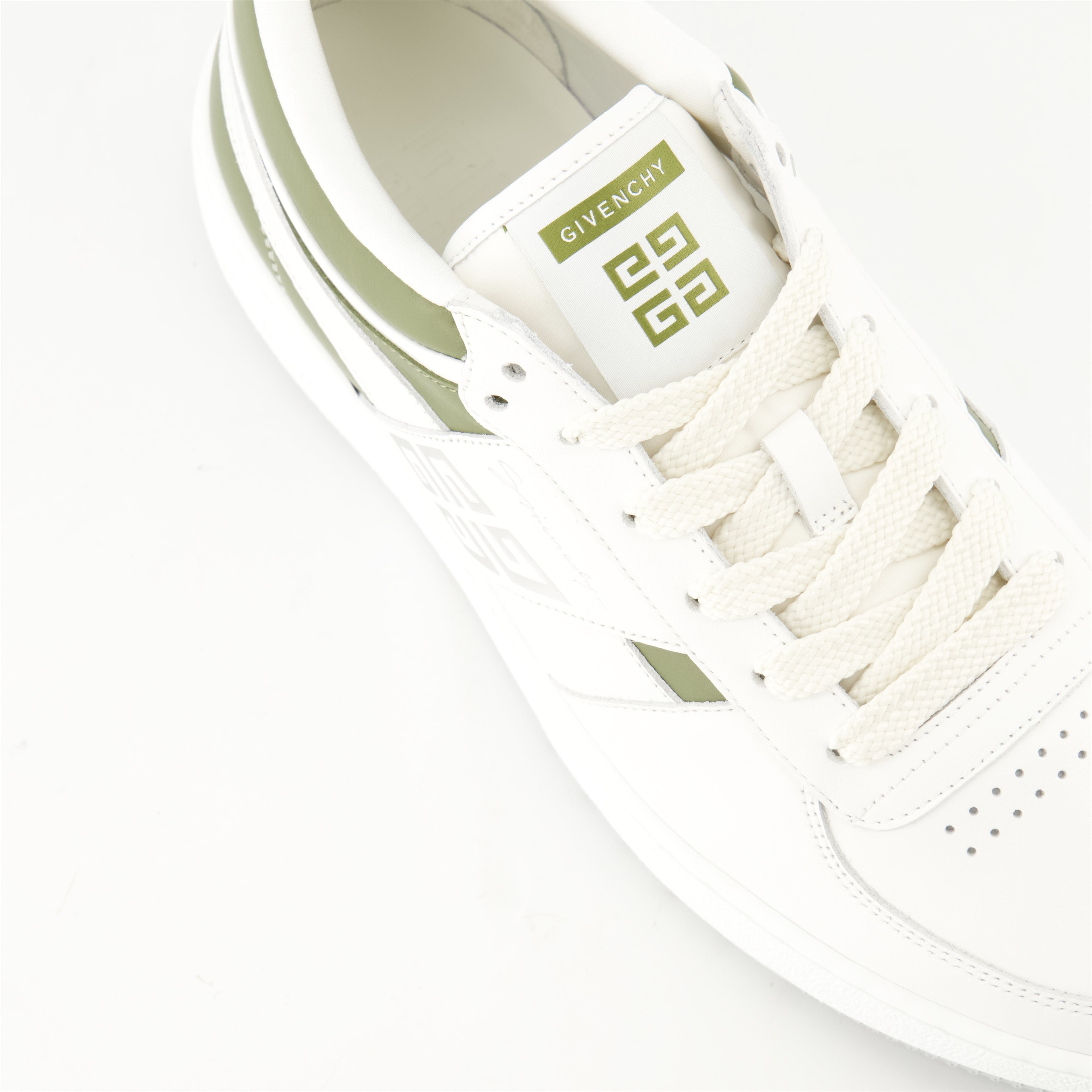 Sneakers G Move Leather Sneakers Givenchy Khaki Homme