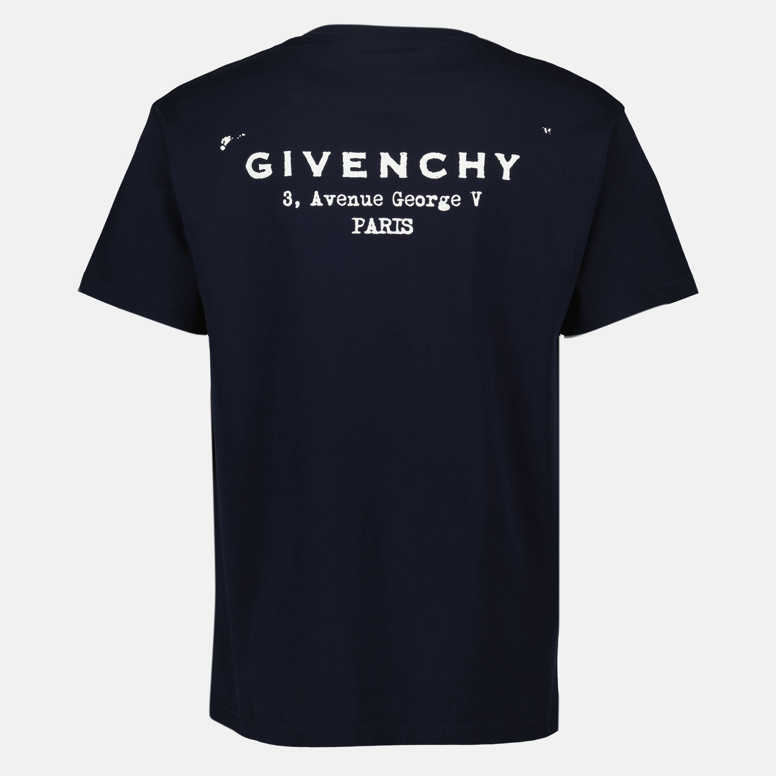 T-shirts Signature T-shirt Givenchy Bleu Homme
