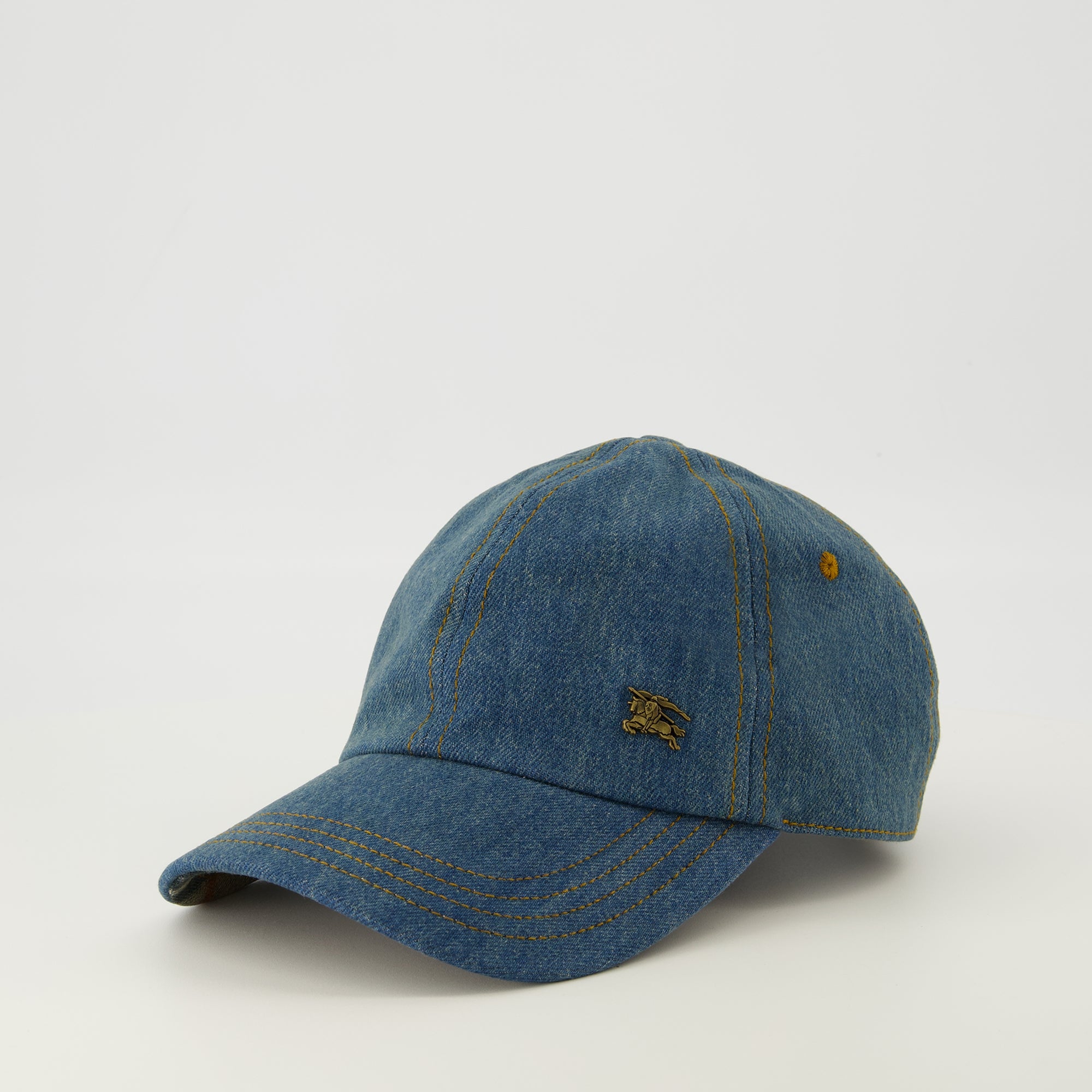 Chapeaux, casquettes et bonnets Casquette en denim bleu Burberry Bleu Unisexe