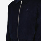 Jackets Blouson en velours Ami de Coeur Ami PARIS Blue Homme