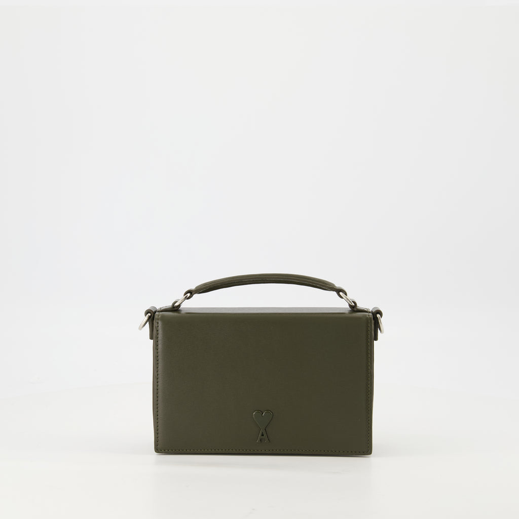 Sacs bandoulière Sac Lunch Ami PARIS Kaki Unisexe