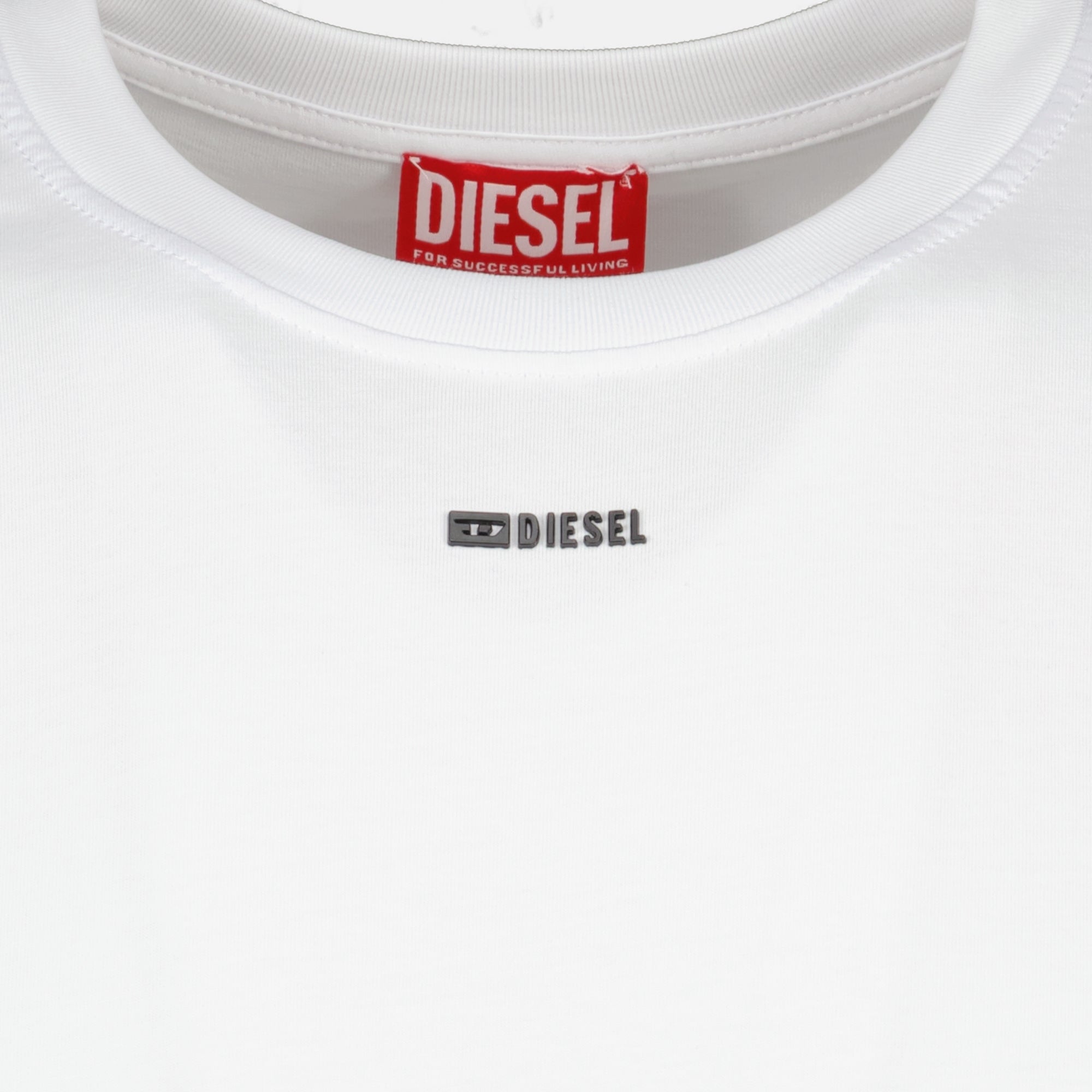 T-shirts T-Shirt T-Adjust-V6 Weiß Diesel Blanc Homme