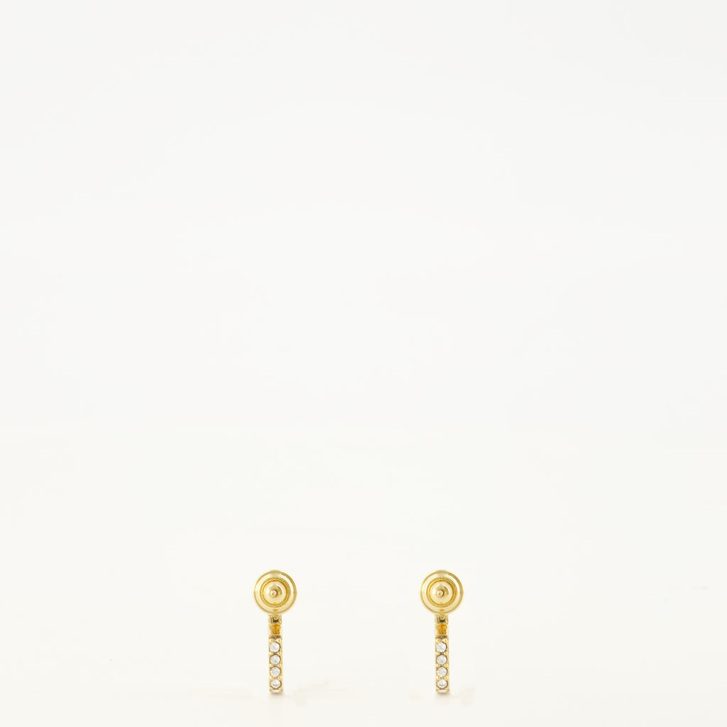 Bijoux Boucles d'oreilles VLogo avec Cristaux Swarovski® Valentino Garavani Doré Femme