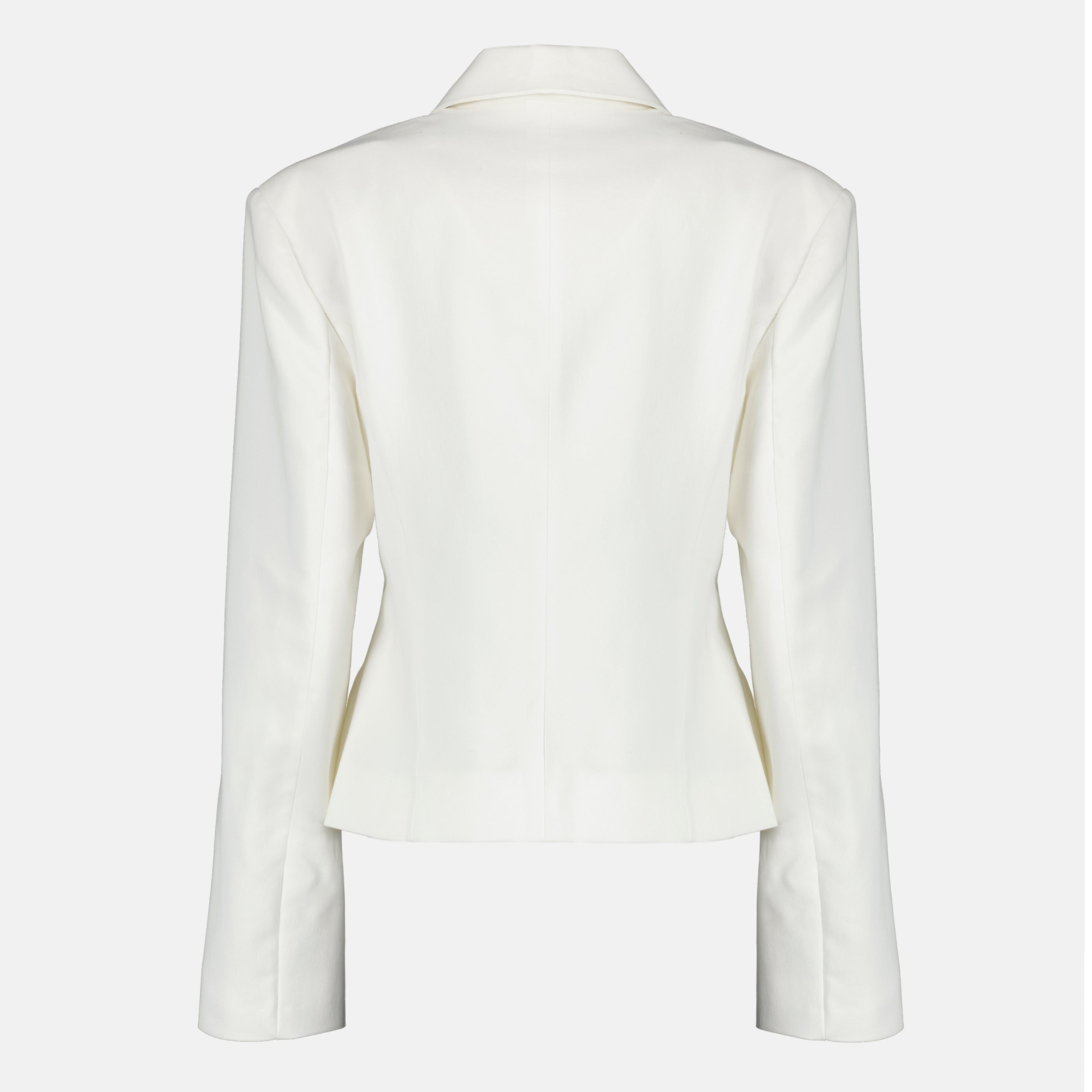 Vestes Casaco Branco Fruncido Iro Blanc Femme