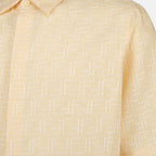 Camisas Camisa de Linho Fendi Bege Homme