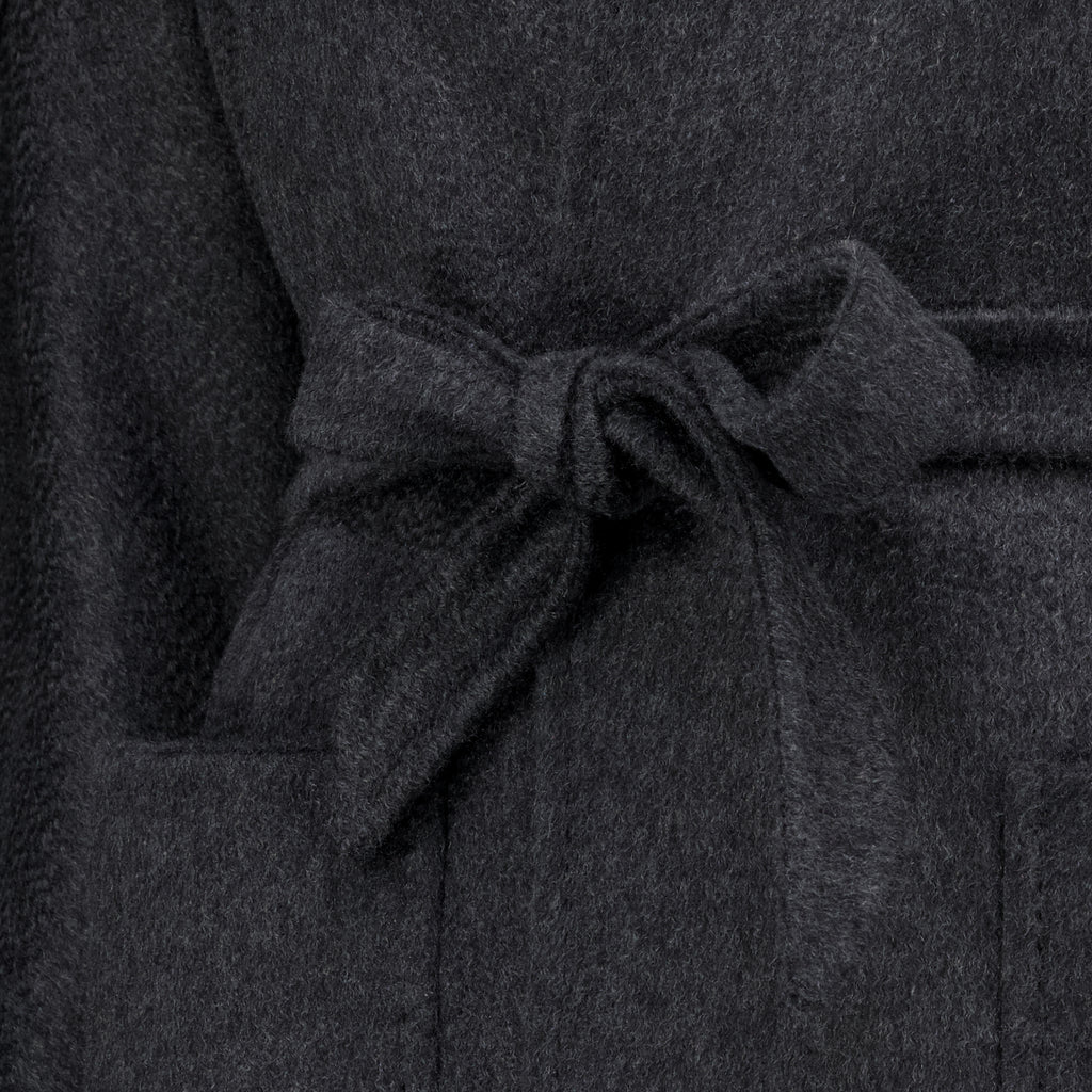 Manteaux Abrigo de Cachemira Gris Max Mara Gris Femme