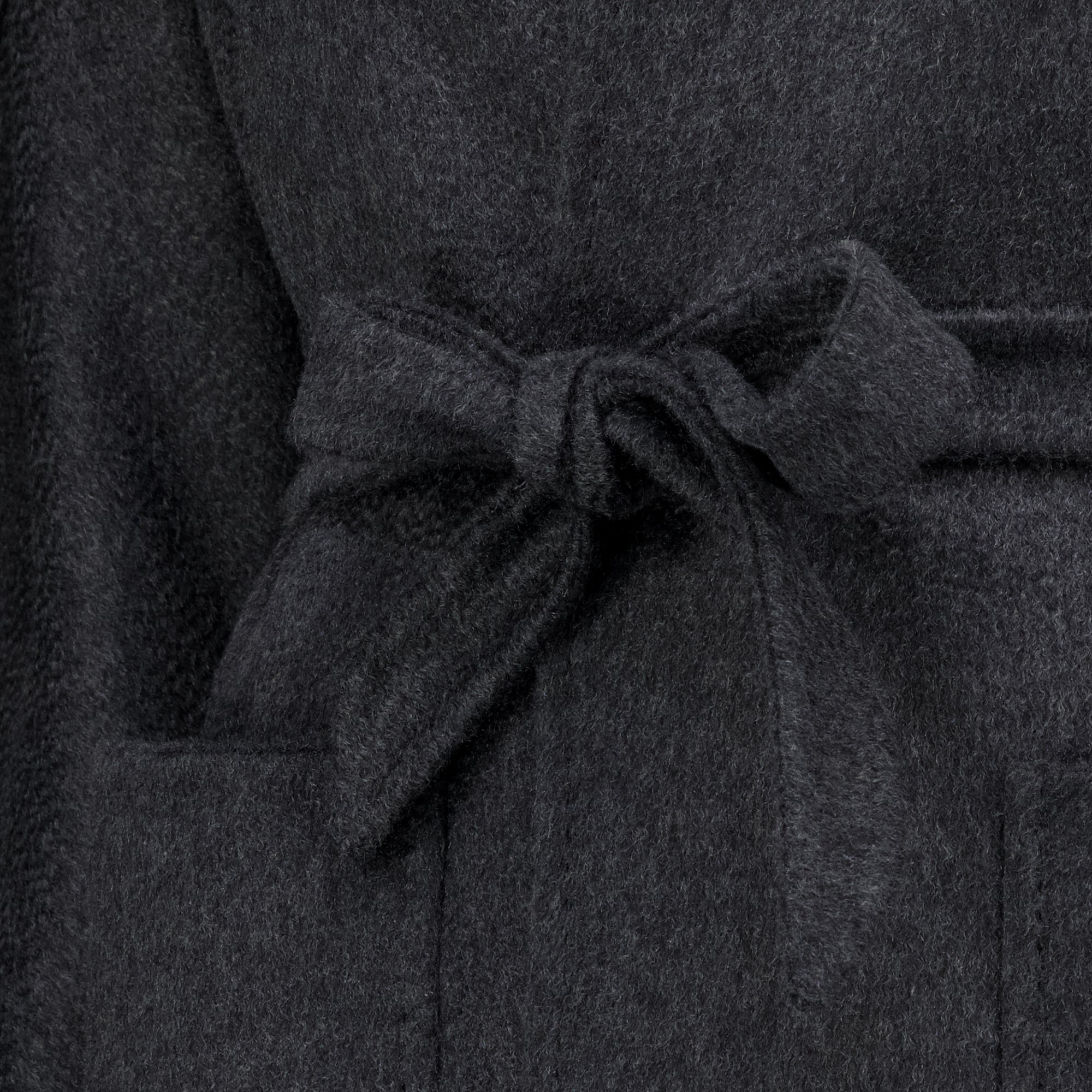 Manteaux Abrigo de Cachemira Gris Max Mara Gris Femme