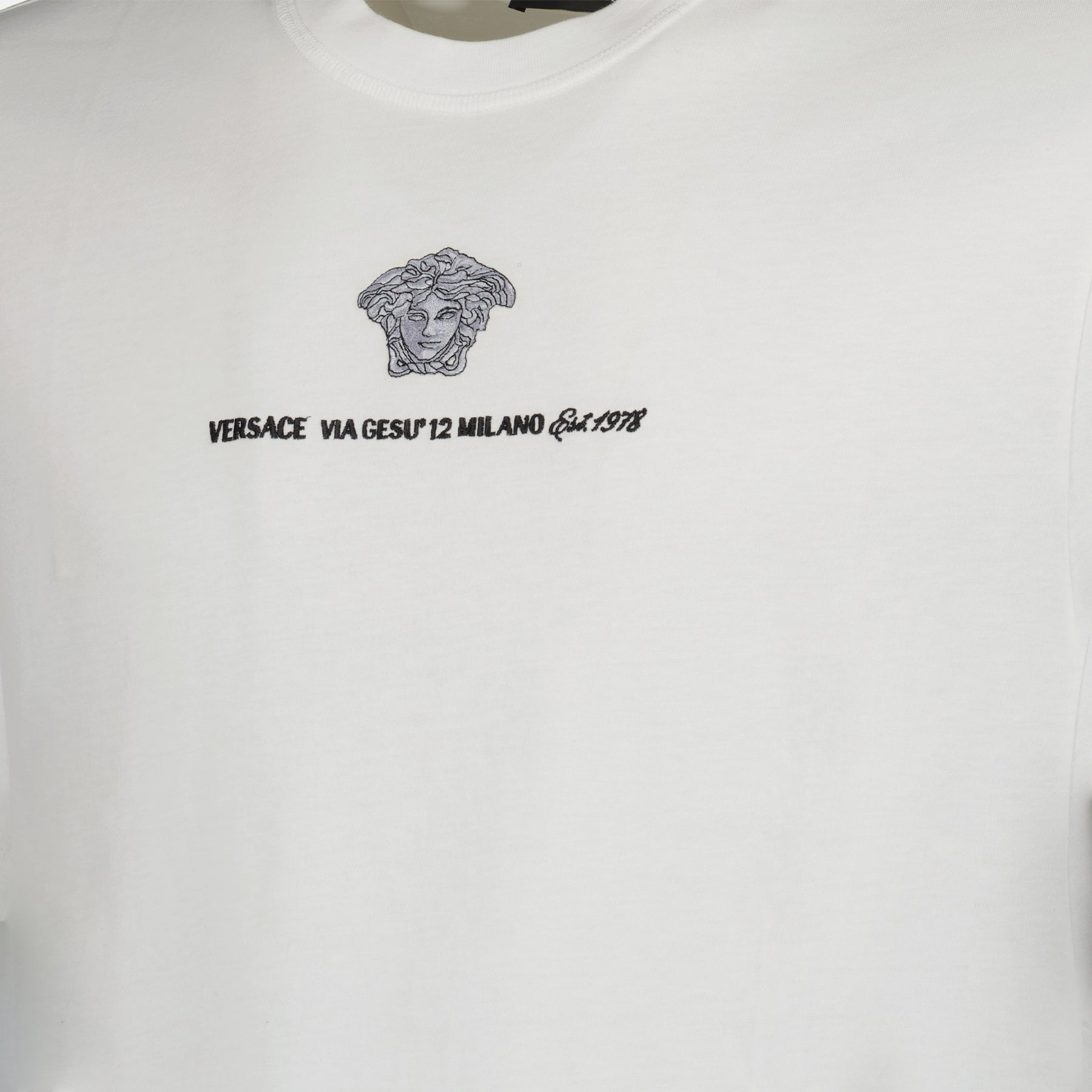 T-Shirts Via Gesu T-Shirt Versace Weiß Homme