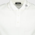 Polos Polo Medusa Versace Blanc Homme