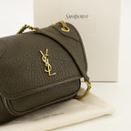 Sacs à main et épaule Niki Mini Ledertasche in Khaki Saint Laurent Kaki Femme
