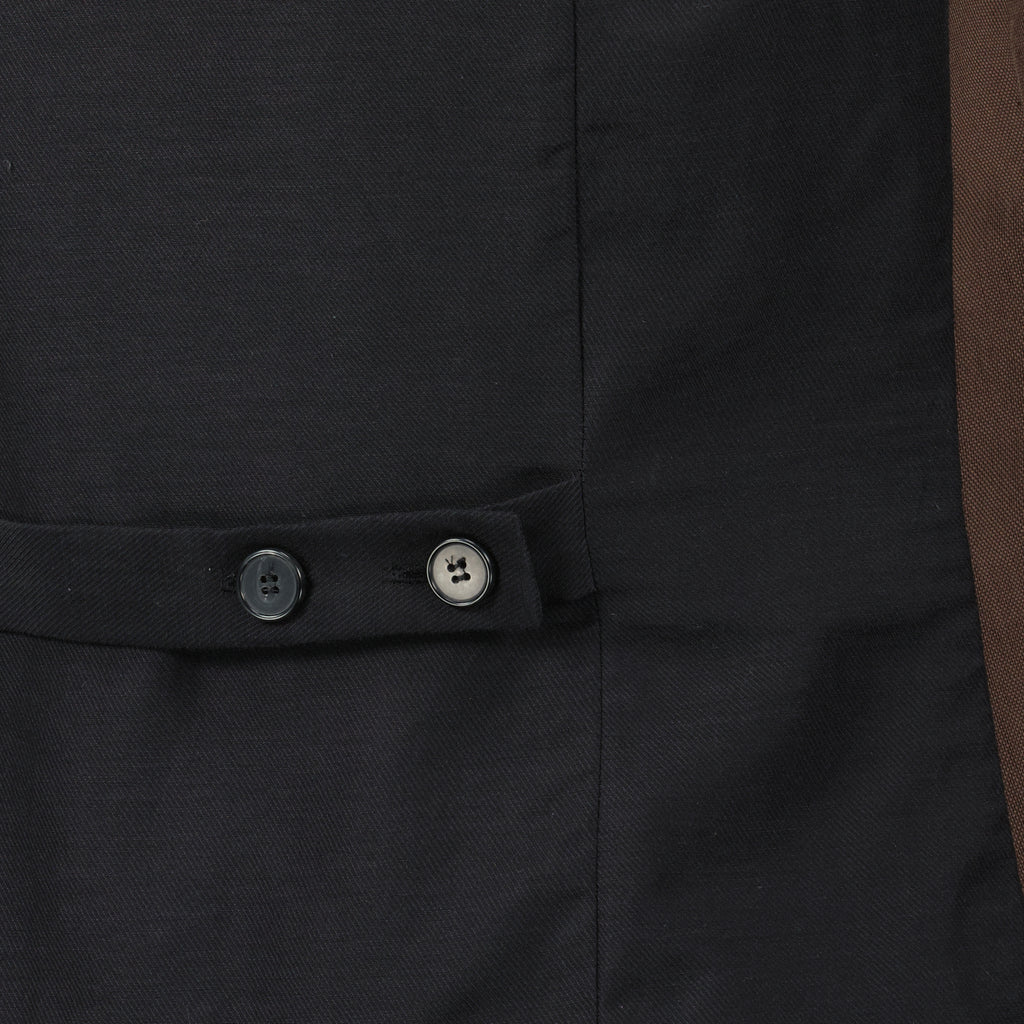 Tops Brown Bi-Material Blazer Vest Iro Marron Femme