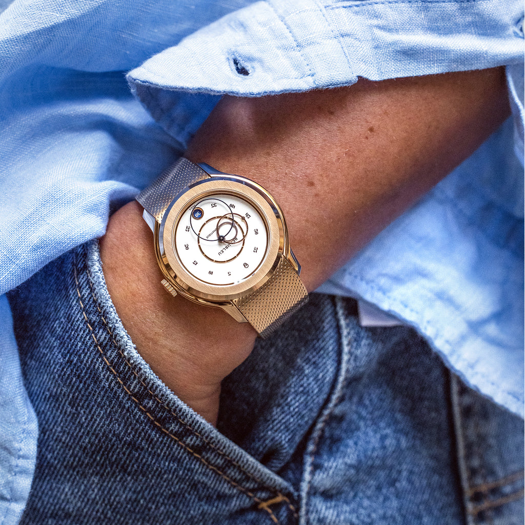 Image de l'article Montre Ecce Lys de la marque Beaubleu pour Unisex - Saison Automne-Hiver 2025 - Vue de Dos