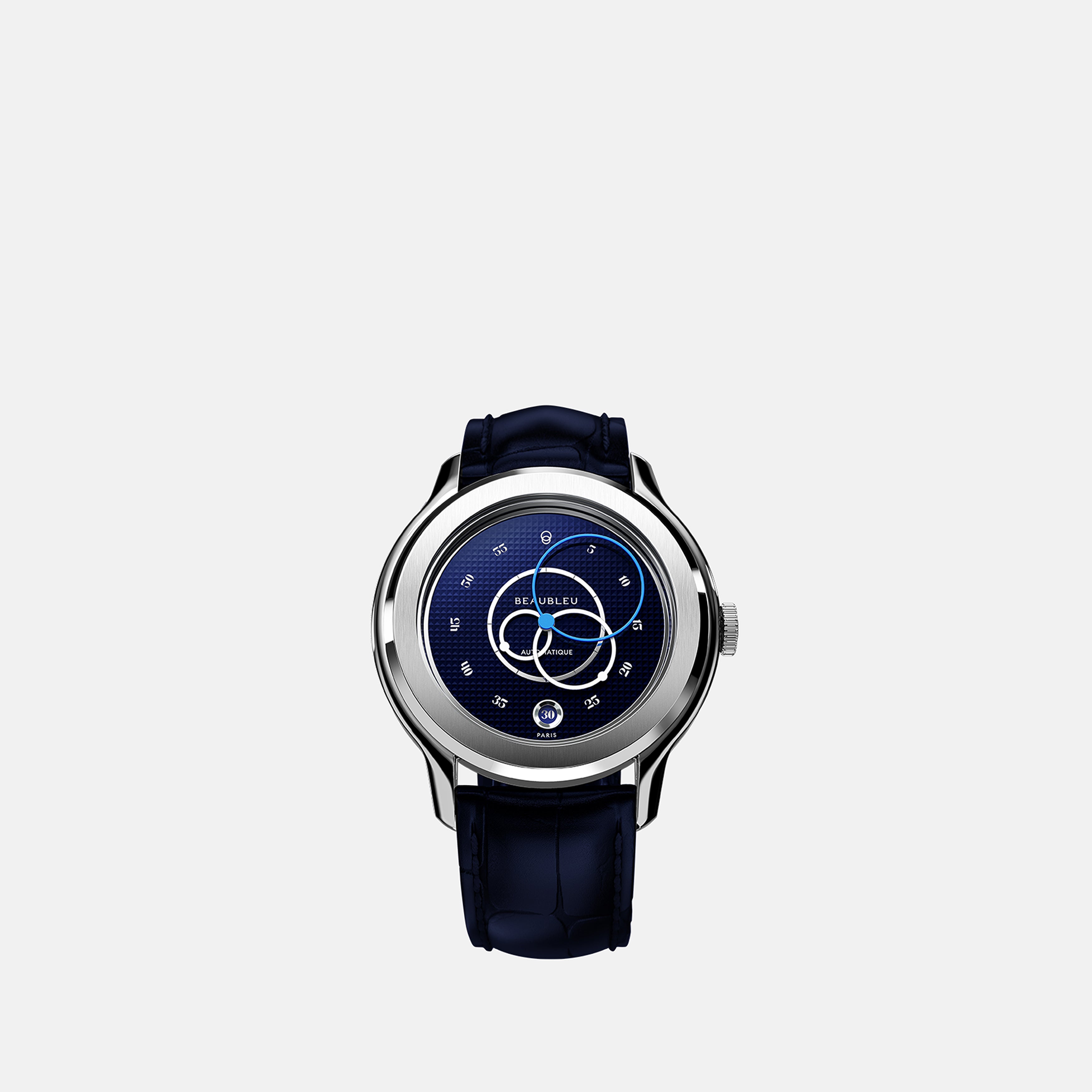Image de l'article Montre Ecce Smalt de la marque Beaubleu pour Unisex - Saison Automne-Hiver 2025 - Vue de Face