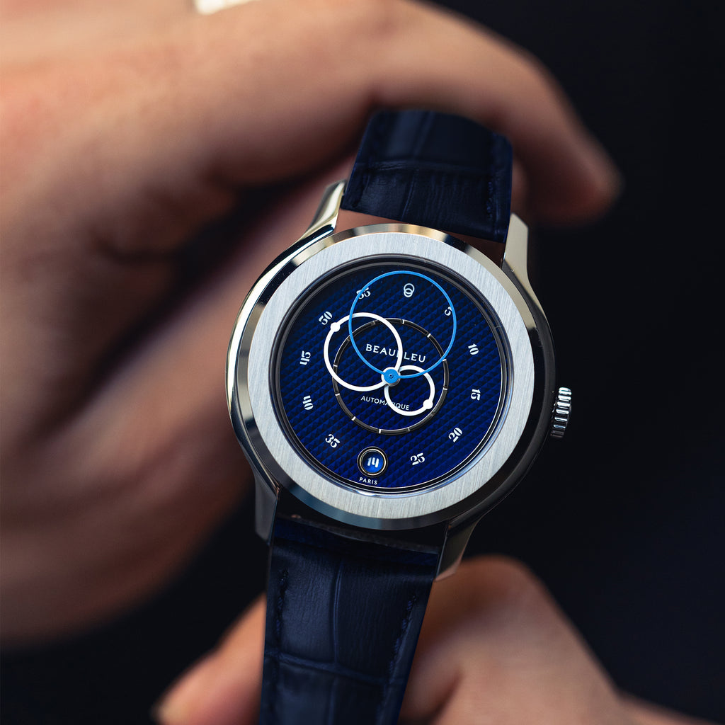 Image de l'article Montre Ecce Smalt de la marque Beaubleu pour Unisex - Saison Automne-Hiver 2025 - Vue de Dos
