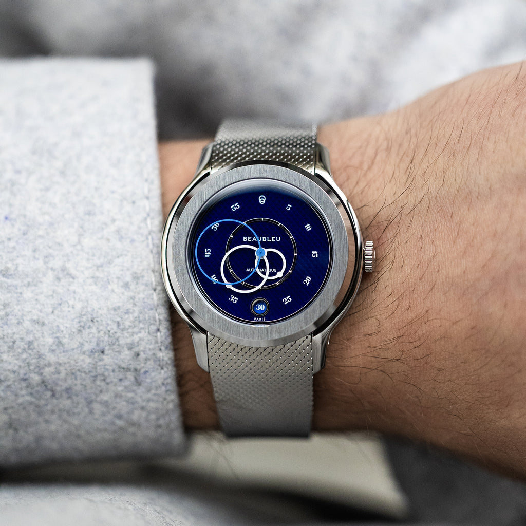 Image de l'article Montre Ecce Smalt de la marque Beaubleu pour Unisex - Saison Automne-Hiver 2025 - Vue de Dos
