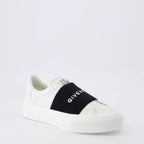 Baskets Baskets City Sport Givenchy Blanc Femme