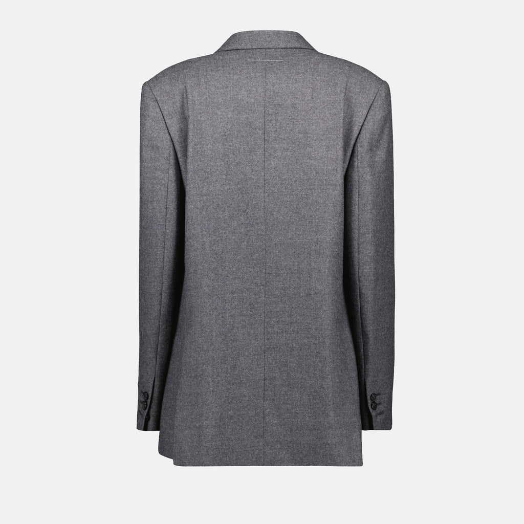 Bild des Wollblazers der Marke Mm6 für Frauen - Herbst-Winter 2025 - Detailansicht_1