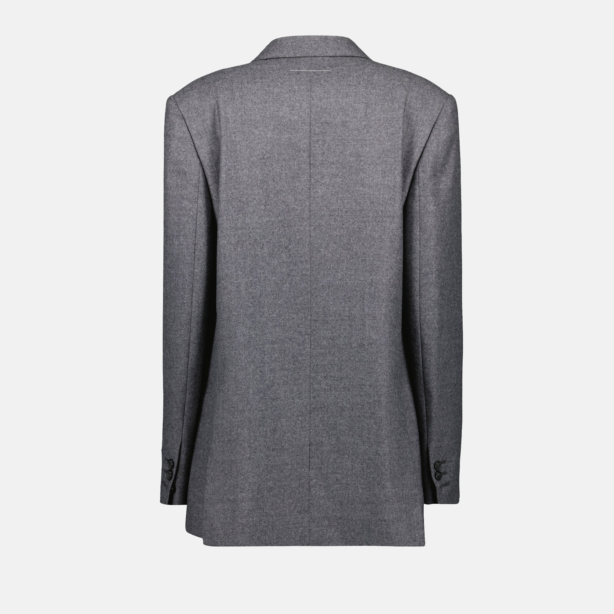 Image de l'article Blazer en laine de la marque Mm6 pour Femme - Saison Automne-Hiver 2025 - Vue détaillée_1