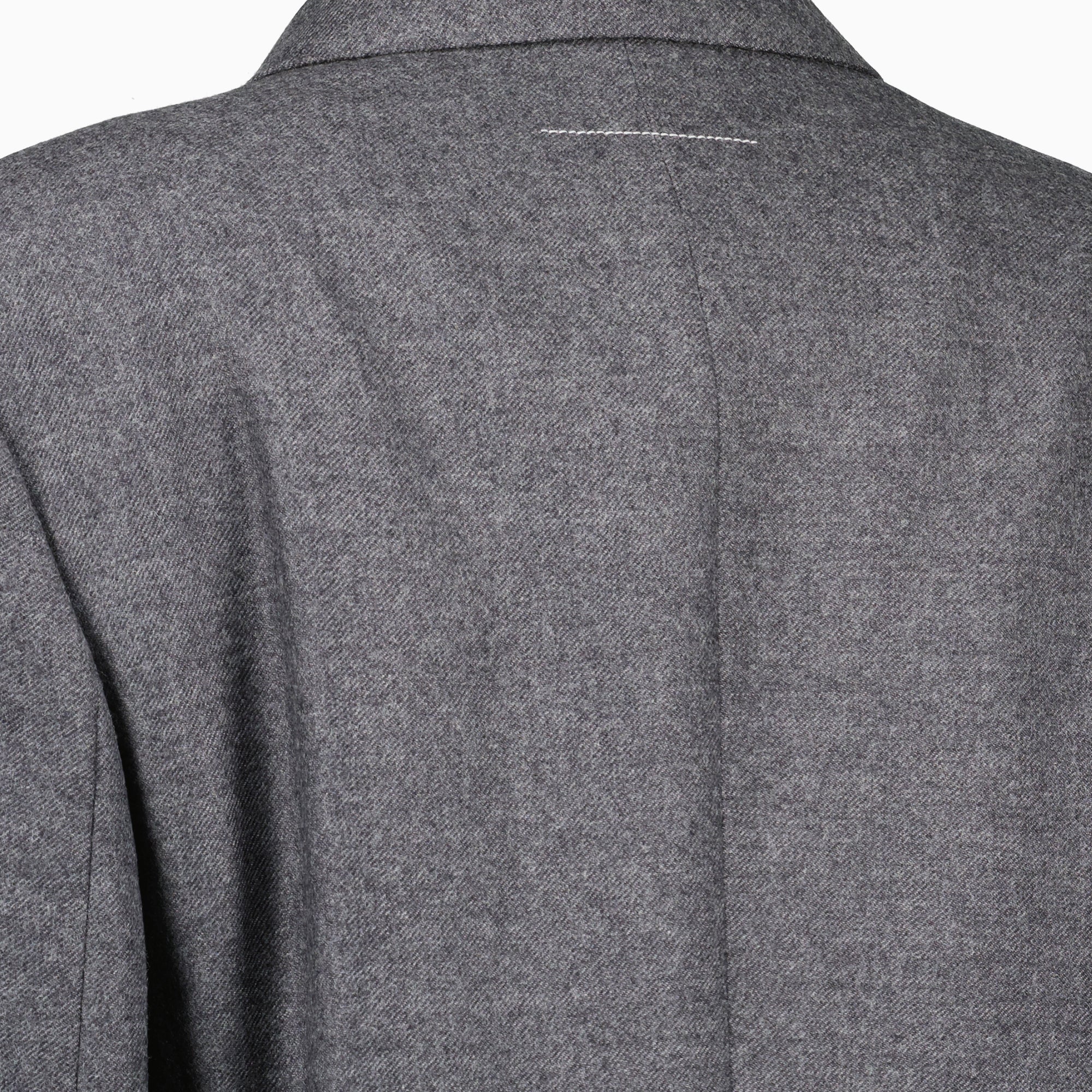 Image de l'article Blazer en laine de la marque Mm6 pour Femme - Saison Automne-Hiver 2025 - Vue détaillée_5