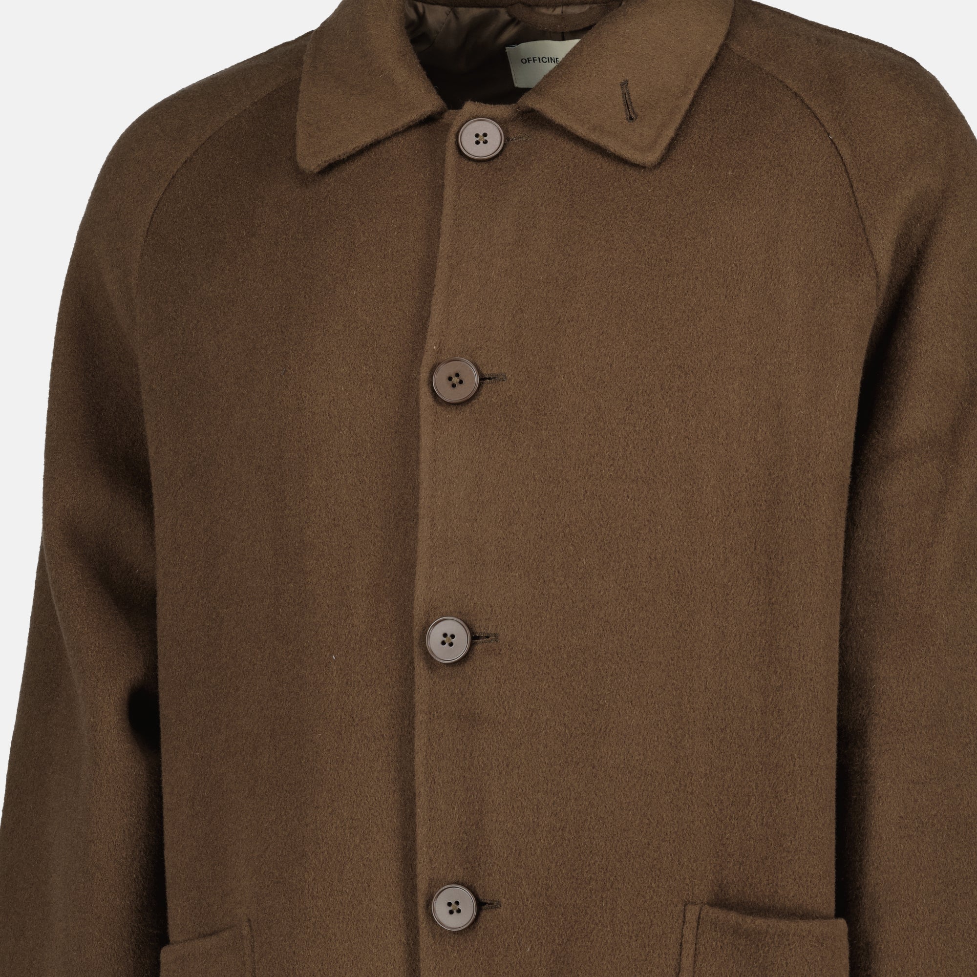 Image de l'article Manteau Bryce de la marque Officine Générale pour Homme - Saison Automne-Hiver 2025 - Vue détaillée_3